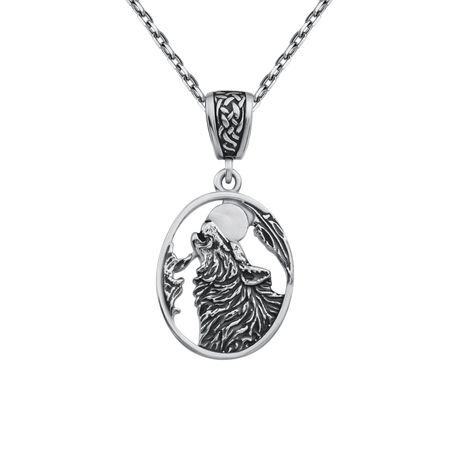 Серебряная подвеска Волк якоб и вильгельм гримм картонка волк и семеро козлят