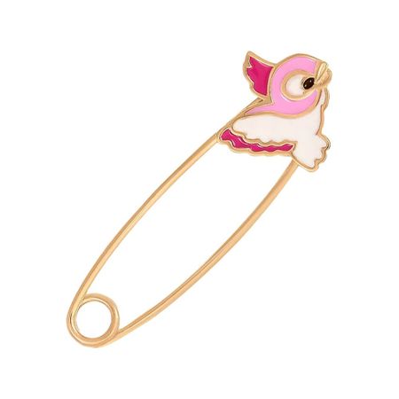 Булавка Птица из серебра с эмалью булавка dandys world sprout 58 мм