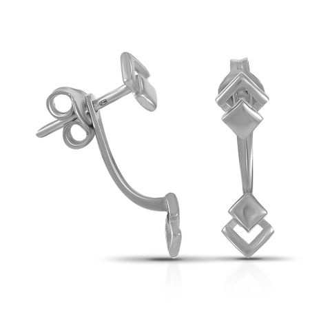 Серебряные серьги из коллекции Геометрия