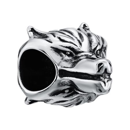 Серебряный шарм Волк с чернением якоб и вильгельм гримм картонка волк и семеро козлят