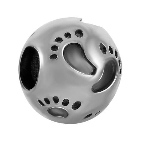 Подвеска-шарм След из серебра лучезарный след