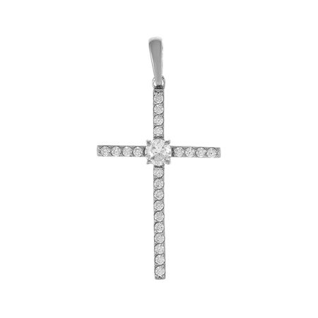 Подвеска-крестик TALANT из золота с фианитами