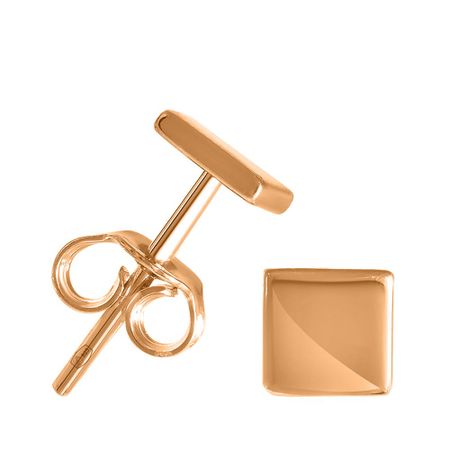 Серебряные серьги Квадрат из коллекции Геометрия