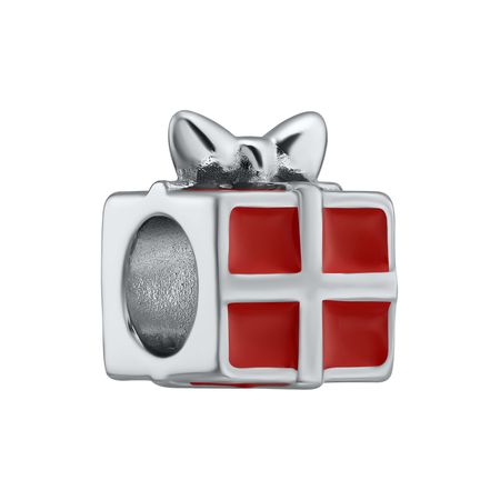 Серебряный шарм Подарок с эмалью хру ный музыкальный подарок will