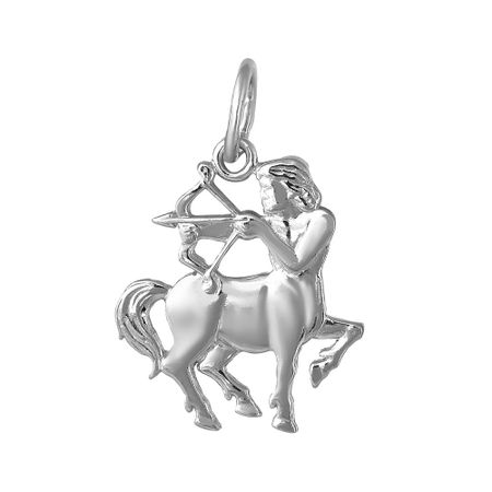 Серебряная подвеска со знаком зодиака Стрелец