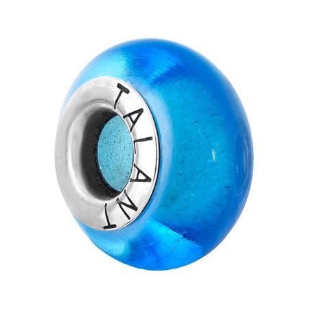 Подвеска-шарм из серебра с муранским стеклом