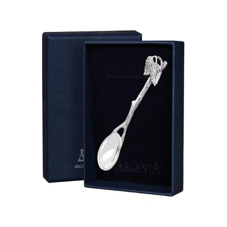 Ложка для соли Зачарованный лес из серебра валерий михайлович роньшин сергей виноградов сказка о художнике и волшебной щепотке соли