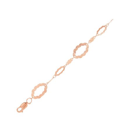 Серебряный браслет Ролекс с позолотой