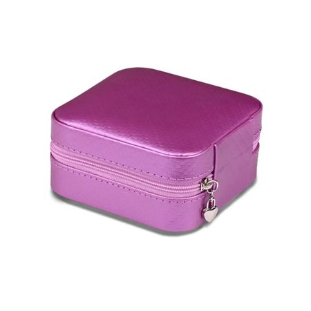 Шкатулка для ювелирных украшений из искусственной кожи портативный органайзер для украшений из искусственной