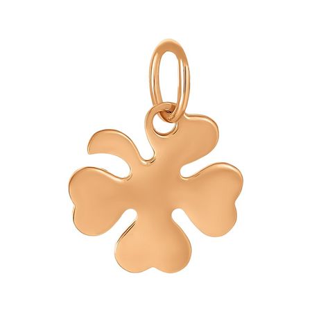 Подвеска Четырехлистник из серебра