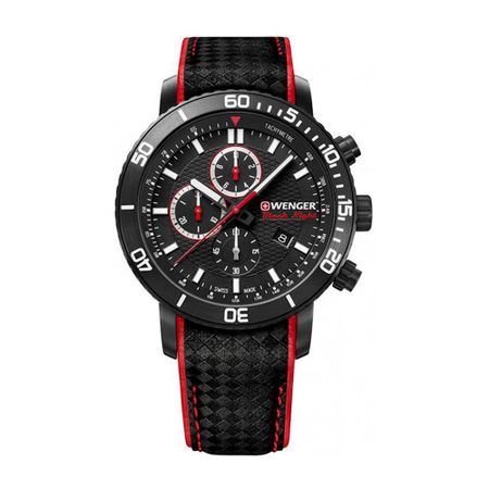 Мужские часы WENGER Roadster Black Night Chrono 01.1843.109