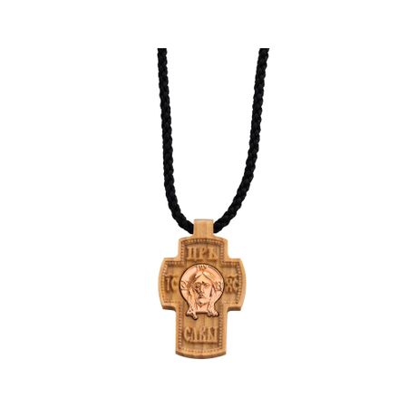 Деревянный крест с серебром и родированием значок деревянный калининград буковки zdd 01237