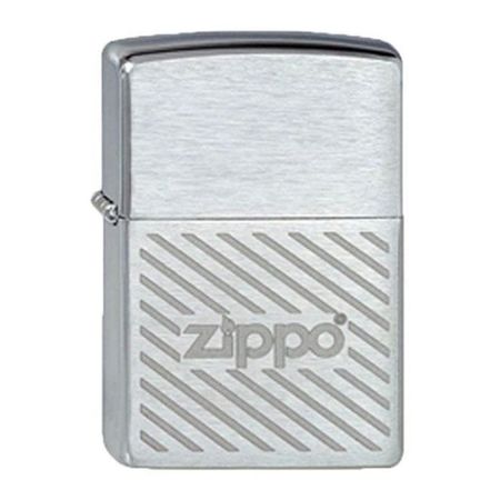 Зажигалка ZIPPO Stripes Brushed  Chrome