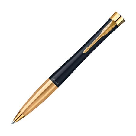 Ручка Parker Urban Muted Black GT BP Twist с синим стержнем
