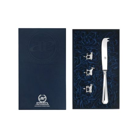 Серебряный набор для сыра Элегант с родированием (4 предмета) цзян бо цзинь на чжоу минь ванчжихэ легенда сыра востока