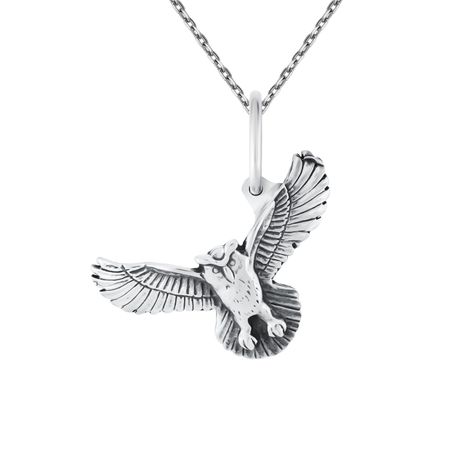 Подвеска Сова из серебра подвеска maxijoy сова 10см стекло