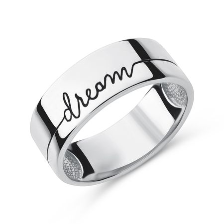 Серебряное кольцо Dream с эмалью и родированием копилка бочка облачко big dream 10х9 металл 12 21695 s1