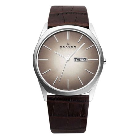 Мужские часы Skagen Leather 890XLSLD