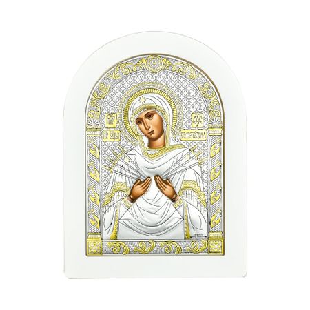 Икона Божия Матерь Семистрельная акафист пресвятей богородице в честь иконы ея семистрельная