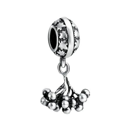 Подвеска-шарм Рябина из серебра иван ильич дубровин целительная рябина