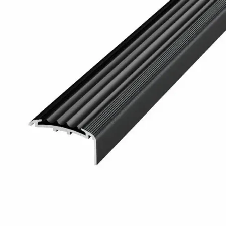 Противоскользящий угловой профиль для ступеней Alprofi ПУ 71.2700.15 270 см алюминий цвет черный визитные карточки из алюминиевого сплава ultrarayc