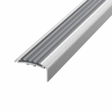 Противоскользящий угловой профиль для ступеней Alprofi ПУ 71.2700.01Л 270 см алюминий цвет серебро/серый moonbiffy угловой резак для бумаги r5