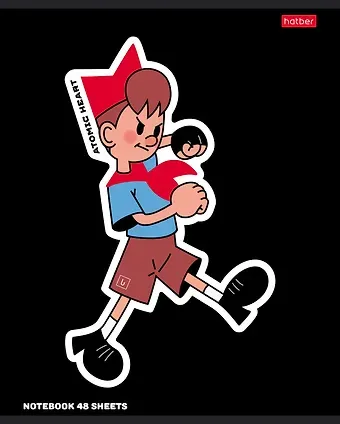 Тетрадь в клетку Hatber, 