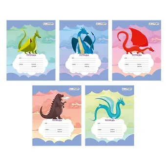 Тетрадь в линейку Listoff, 