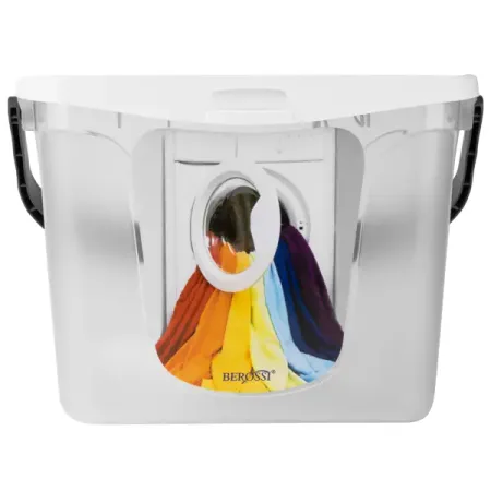 Контейнер для стирального порошка Berossi Dakota АС 35601003 6 л цвет белый