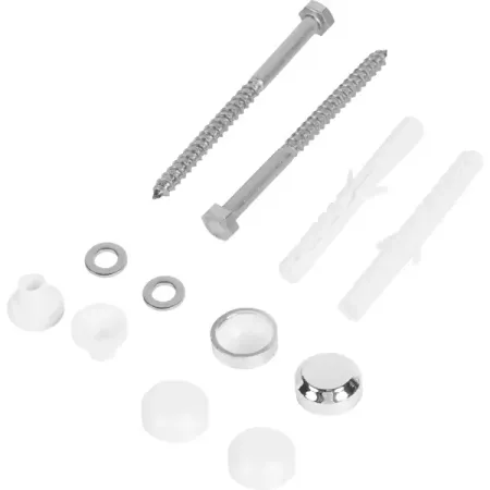 Комплект для крепления унитаза 8x65 мм 100 шт упаковка самоблокирующиеся пластиковые нейлоновые стяжки