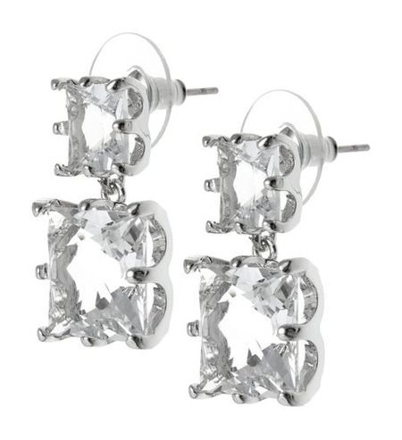 Ronda Earrings E95с plain studio серьги right angled earrings gold