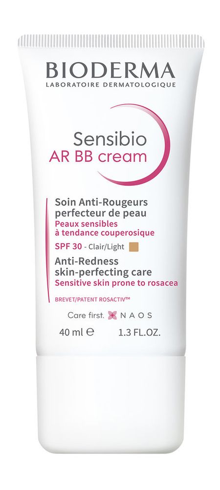 Bioderma Sensibio AR BB Cream SPF 30 биодерма bioderma атодерм крем для рук 50 мл восстанавливающ