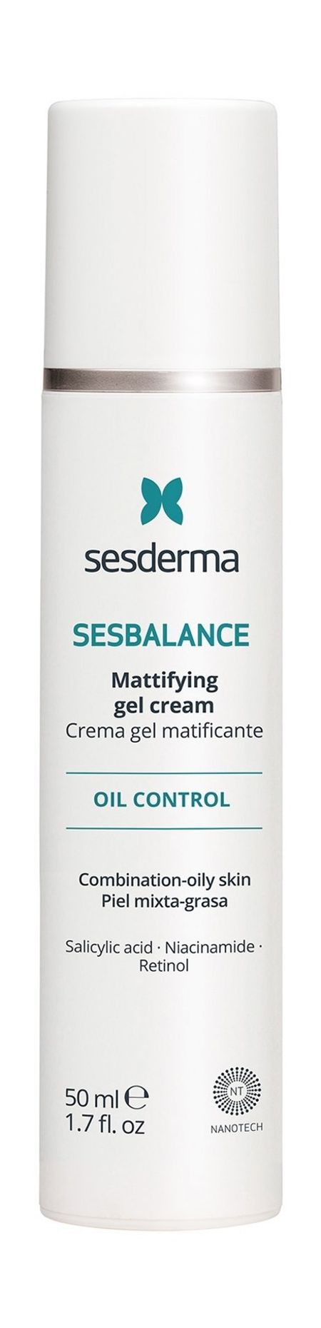 Sesderma Sesbalance Mattifying Gel Cream гель для умывания shalet гиалуроновая кислота и пантенол 200 мл