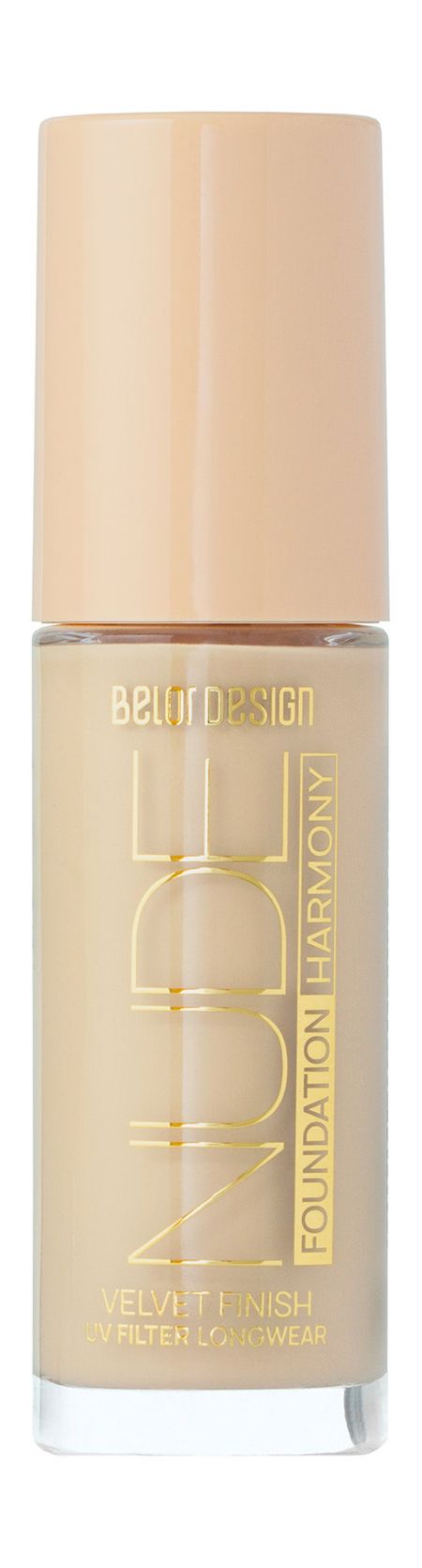 Belor Design Nude Harmony Foundation основа тональная для лица love generation not just baby face с эффектом естественного сияния тон 03 nude beige