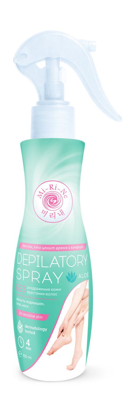 Mi-Ri-Ne Aloe Depilatory Spray frauplast пластырь при менстр боли 2