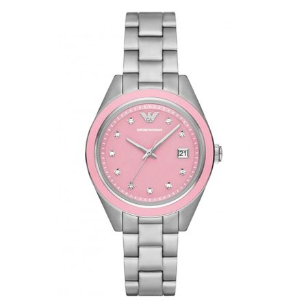 Женские часы Emporio Armani Leo AR11546 ёлочных шаров 6 см розовый серебристый 40 шт