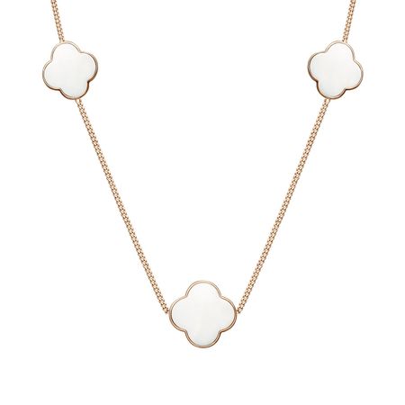 Золотое колье с агатом из коллекции КЛЕВЕР