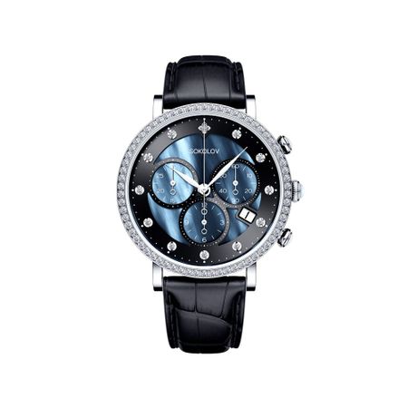 Серебряные женские часы SOKOLOV Feel free 127.30.00.001.04.01.2 лак декоративный olimp перламутровый с эффектом металла мерцающее серебро 500мл арт 24036