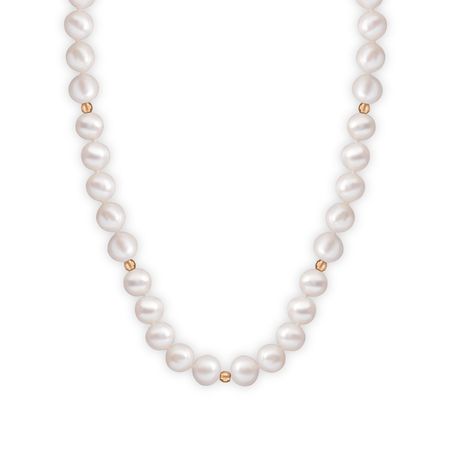 Бусы из золота с жемчугом