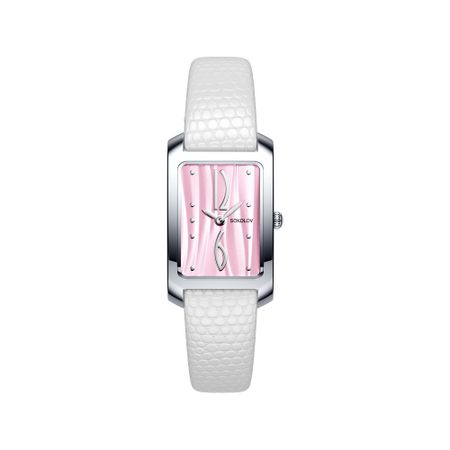 Серебряные женские часы SOKOLOV Flirt 156.30.00.000.02.02.2 ёлочных шаров 6 см розовый серебристый 40 шт