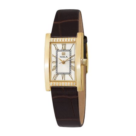 Золотые женские часы НИКА Lady 0420.2.3.21 электромагнитный замок tau 0420