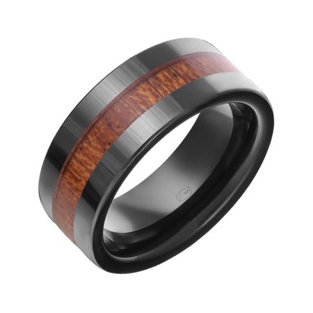 Серебряное кольцо с керамикой и красным деревом елена анатольевна кондрацкая восход над деревом гинкго