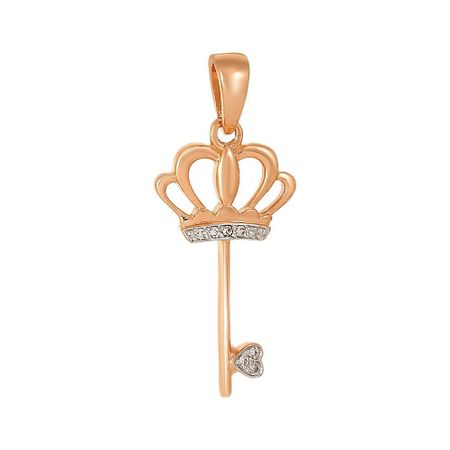 Подвеска Ключ из золота с бриллиантами 10 шт лот аварийная вставка умный маленький механический ключ лезвие для chery tiggo 8 plus