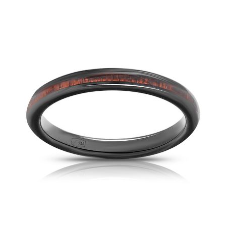 Серебряное кольцо с эмалью и керамикой с красным деревом елена анатольевна кондрацкая восход над деревом гинкго