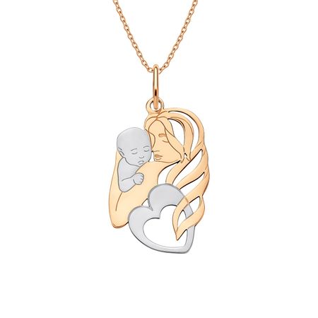 Золотая подвеска Мать и дитя сьюзан ригер вся в мать