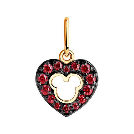 Золотая детская подвеска Микки Маус с фианитами лина жутауте клуб микки мауса учим алфавит