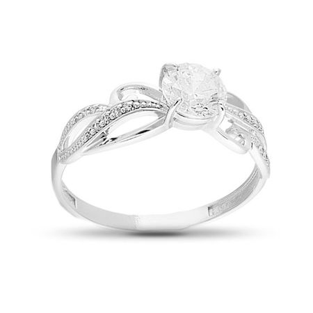 Кольцо из серебра с кристаллами SWAROVSKI