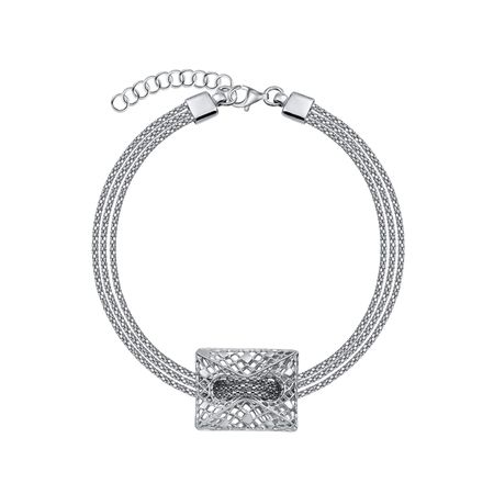 Серебряный браслет серебряный сплав катаны цуба sword