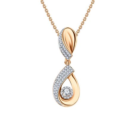 Золотая подвеска с фианитами золотая копия монеты dutch republic 2 dukaten 1777