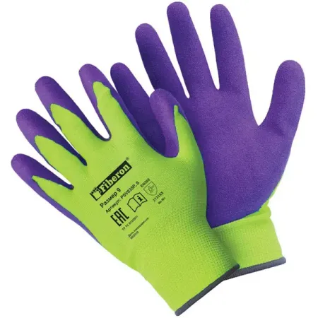 Перчатки латексные Fiberon Sandy PR-SL181 размер 9/L rloverae перчатки hppe level 5
